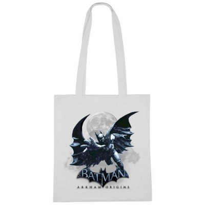 Бяла памучна торбичка BATMAN - THE DARK NIGHT